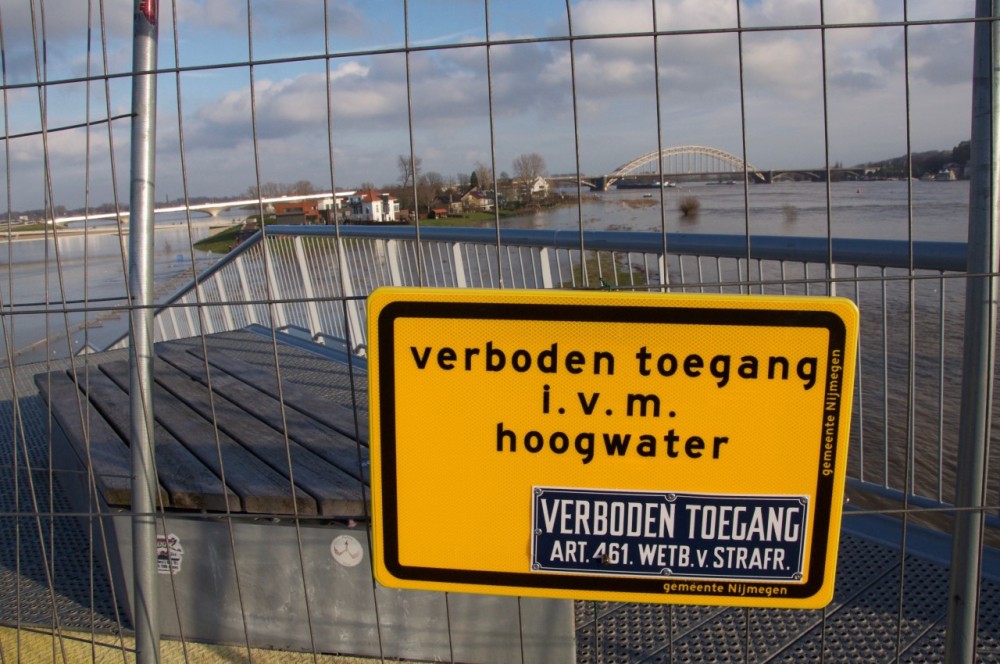 bord hoog water