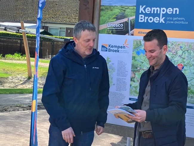 2025-04-18 Opening wandellussen KempenBroek © weert-nl