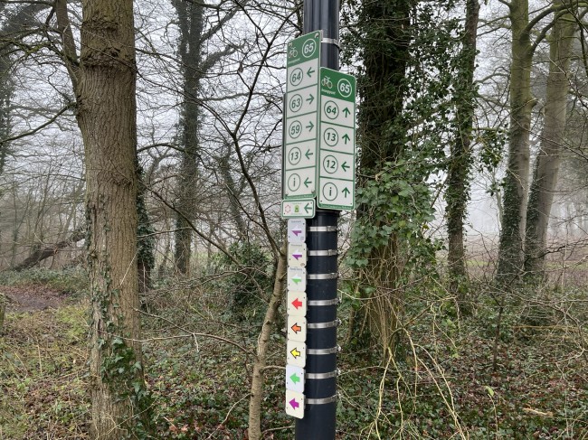 Keuze genoeg aan wandelpaden ©